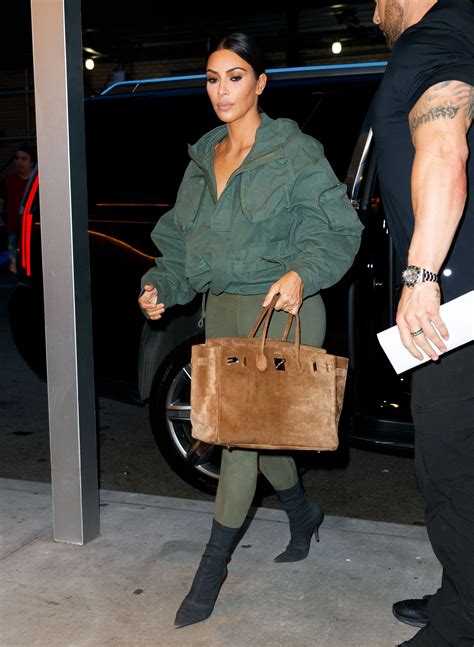 kardashian hermes belt|kim kardashian purple bag.